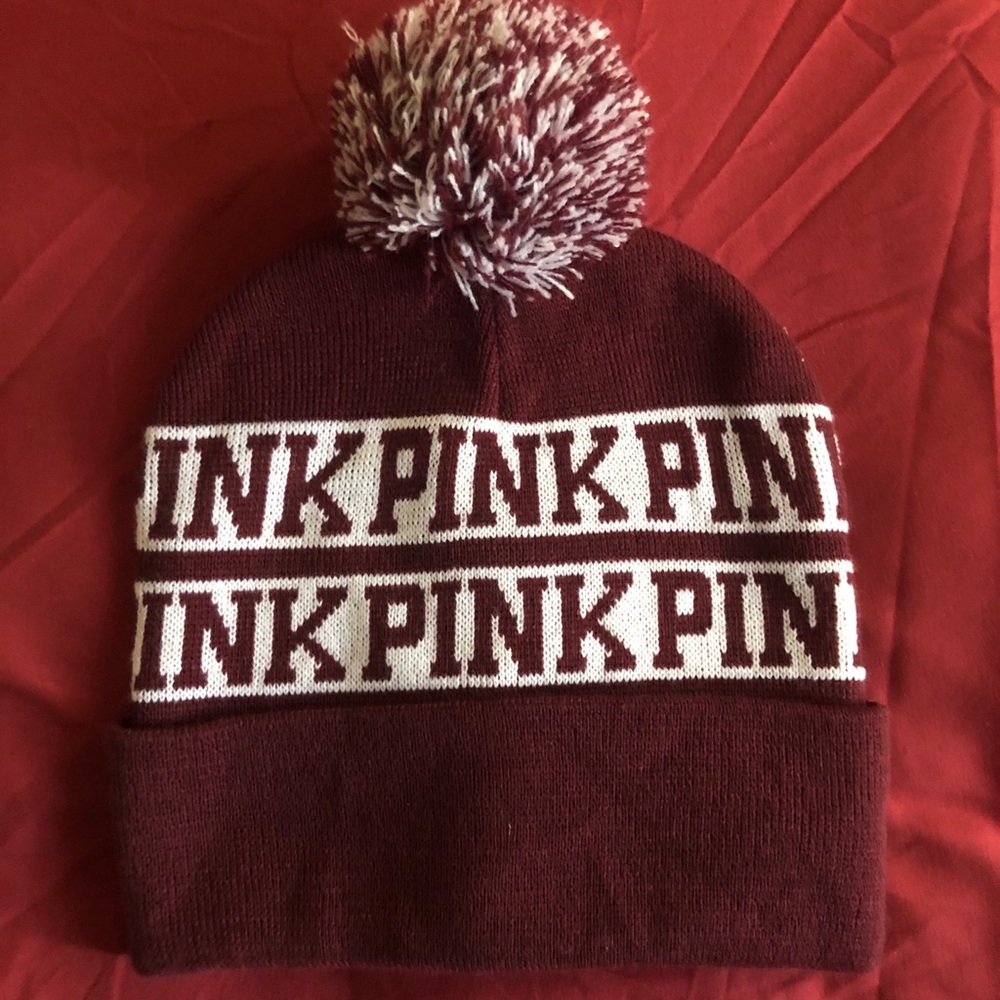 PINK Christmas Beanie